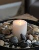 A & B Home 2-Piece White Candle Set-2