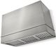 AGA Loge 48" Stainless Steel Wall Mounted Range Hood with Brushed Brass Trim-0