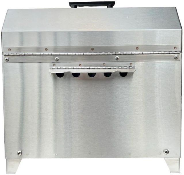 Hasty Bake 250 Pro 18" Stainless Steel Charcoal Freestanding Grill-1