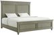 Elements International Kendari Grey King Panel Bed-0