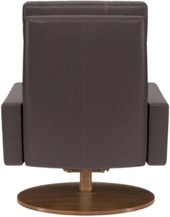 American Leather® Customizable Cumulus Leather 36" Manual Recliner-3