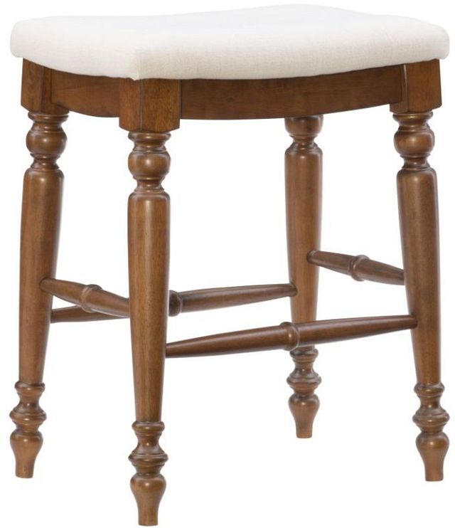 Linon Marino Antique Walnut Counter Stool-0