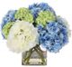 Uttermost® Providence Hydrangea Blue/Green/White Bouquet-2