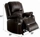ACME Furniture Zuriel Brown Manual Motion Rocker Recliner-2