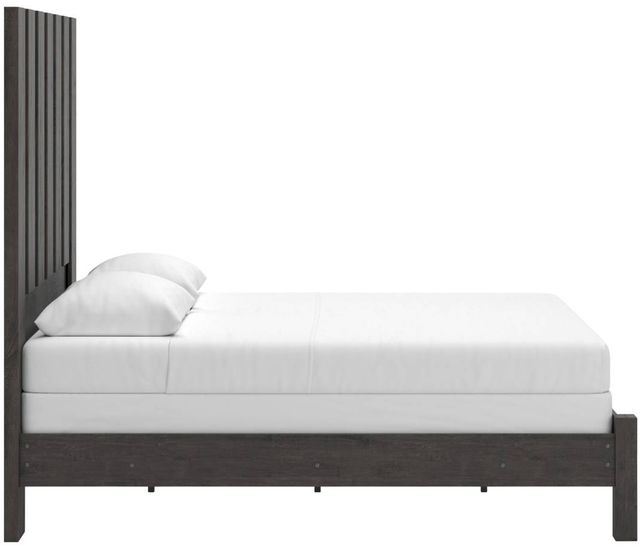 Signature Design by Ashley® Parlayon Charcoal Queen Panel Bed-2