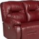 Best® Home Furnishings Customizable Brinley Leather Power Reclining Space Saver® Loveseat with Tilt Headrest-1