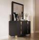 New Classic® Home Furnishings Empire Black Dresser and Mirror Set-1