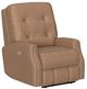 Flexsteel® Customizable Devon Leather Power Rocking Recliner with Power Headrest-2