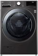 LG 4.5 Cu. Ft. Black Steel Washer Dryer Combo-0