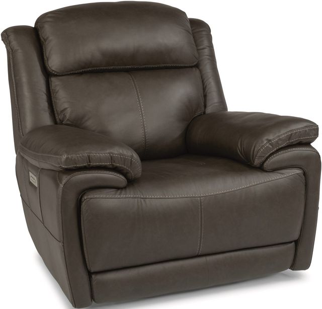 Flexsteel® Elijah Power Recliner with Power Headrest-0