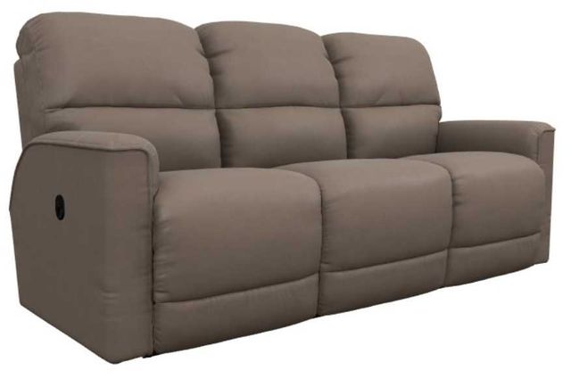 La-Z-Boy® Cade Stone Leather Manual Reclining Sofa-0