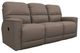 La-Z-Boy® Cade Stone Leather Manual Reclining Sofa-0