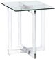 Elements International Zealand Chrome End Table-0