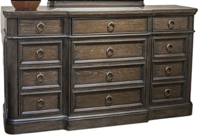 Signature Design by Ashley® Bannette Dark Brown Dresser-0
