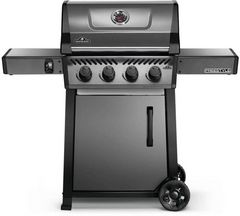Napoleon Freestanding 425 4-Burner Black Freestanding Natural Gas Grill