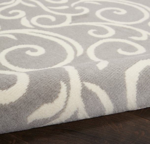 Nourison Home™ Grafix Gray 5'x7' Style 1 Area Rug-4