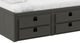 Elements International Cali Kids Grey Youth Full Wall Bed-1