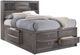 Elements International Emily Gray Queen Storage Bed-0