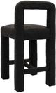 TOV Furniture Hazel Black Boucle Counter Stool-4