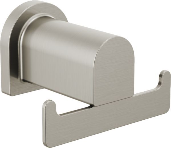 PEERLESS® Xander® Brushed Nickel Double Robe Hook-0