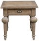 Emerald Home Interlude Sandstone Buff End Table-2