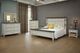 International Furniture Direct Stone Wood Queen Bed-2