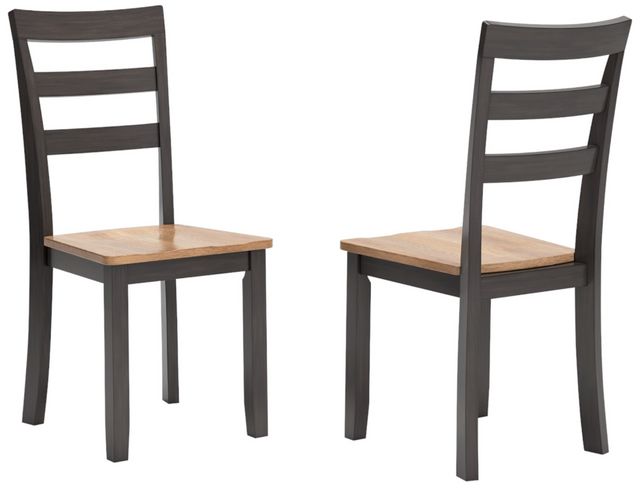 Signature Design by Ashley® Gesthaven 6-Piece Brown/Natural Dining Table Set-3