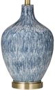 Bassett Mirror Montego Reactive Blue Table Lamp-2