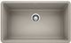 Blanco® Precis Concrete Gray Super Single Bowl Kitchen Sink-0