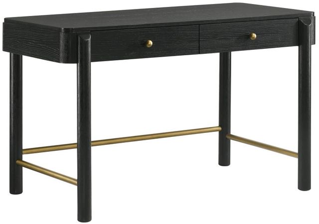 Coaster® Arini Black 2-Drawer Vanity Table-0