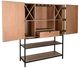 Sunny Designs™ Violet Oak Grove Wine Bar Cabinet-1
