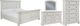 Signature Design by Ashley® Robbinsdale 4-Piece Antique White California King Panel Bed Set-0