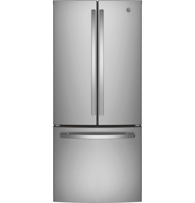 GE® 30" 20.8 Cu. Ft. Fingerprint Resistant Stainless Steel French Door Refrigerator-0