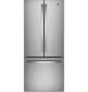 GE® 30" 20.8 Cu. Ft. Fingerprint Resistant Stainless Steel French Door Refrigerator-0