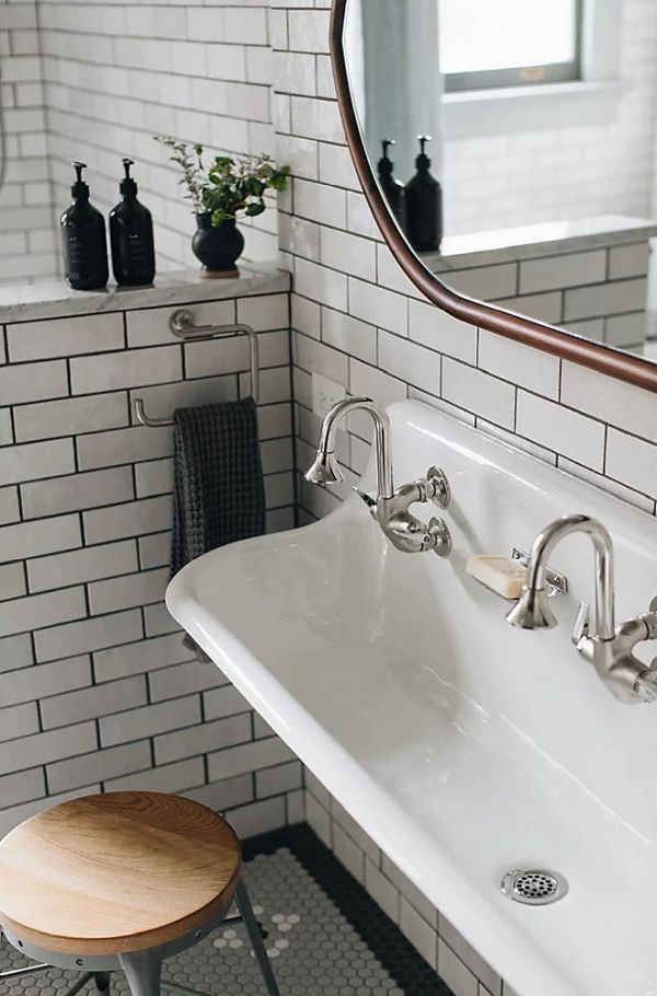 KOHLER® Brockway™ White 48" Wall-Mount Utility Sink-1