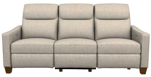 La-Z-Boy® Quinault Taupe Power Reclining Sofa with Headrest-1