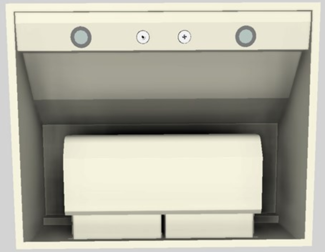 Vent-A-Hood® 30" Biscuit Wall Mounted Range Hood-3