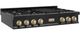 ZLINE Autograph Edition 48" Black Stainless Steel Gas Rangetop-1