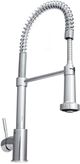 ZLINE Apollo Chrome Pull Down Spring Single Handle Kitchen Faucet-1