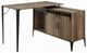 ACME Furniture Zakwani Black/Rustic Oak 31" Writing Desk-0