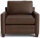 Bassett® Furniture Customizable Carolina Leather Track Arm Chair-1