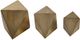 Uttermost® Rhombus 2-Piece Antique Champagne Sculpture Set-2
