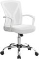 Monarch Specialties Inc. Chrome/White Office Chair-0