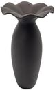Moe's Home Collection Ruffle Black 16" Decorative Vessel-0