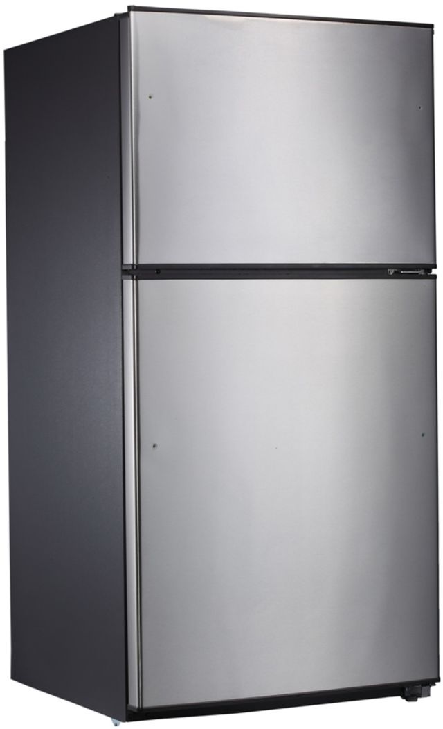 Midea® 21.0 Cu. Ft. Stainless Steel Top Mount Refrigerator-0