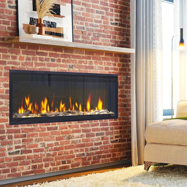 Dimplex® Ignite® Evolve Black 100'' Linear Electric Fireplace-3