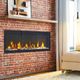 Dimplex® Ignite® Evolve Black 100'' Linear Electric Fireplace-3