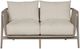 Vanguard® Furniture Customizable Fritz Leather Loveseat-1