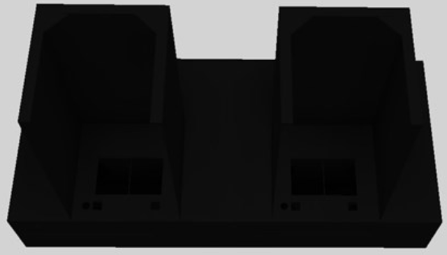 Vent-A-Hood® 48" Black Contemporary Wall Mounted Range Hood-2