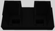 Vent-A-Hood® 48" Black Contemporary Wall Mounted Range Hood-2